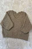 Hygge Boucle Slouch Knit Camel /20 =